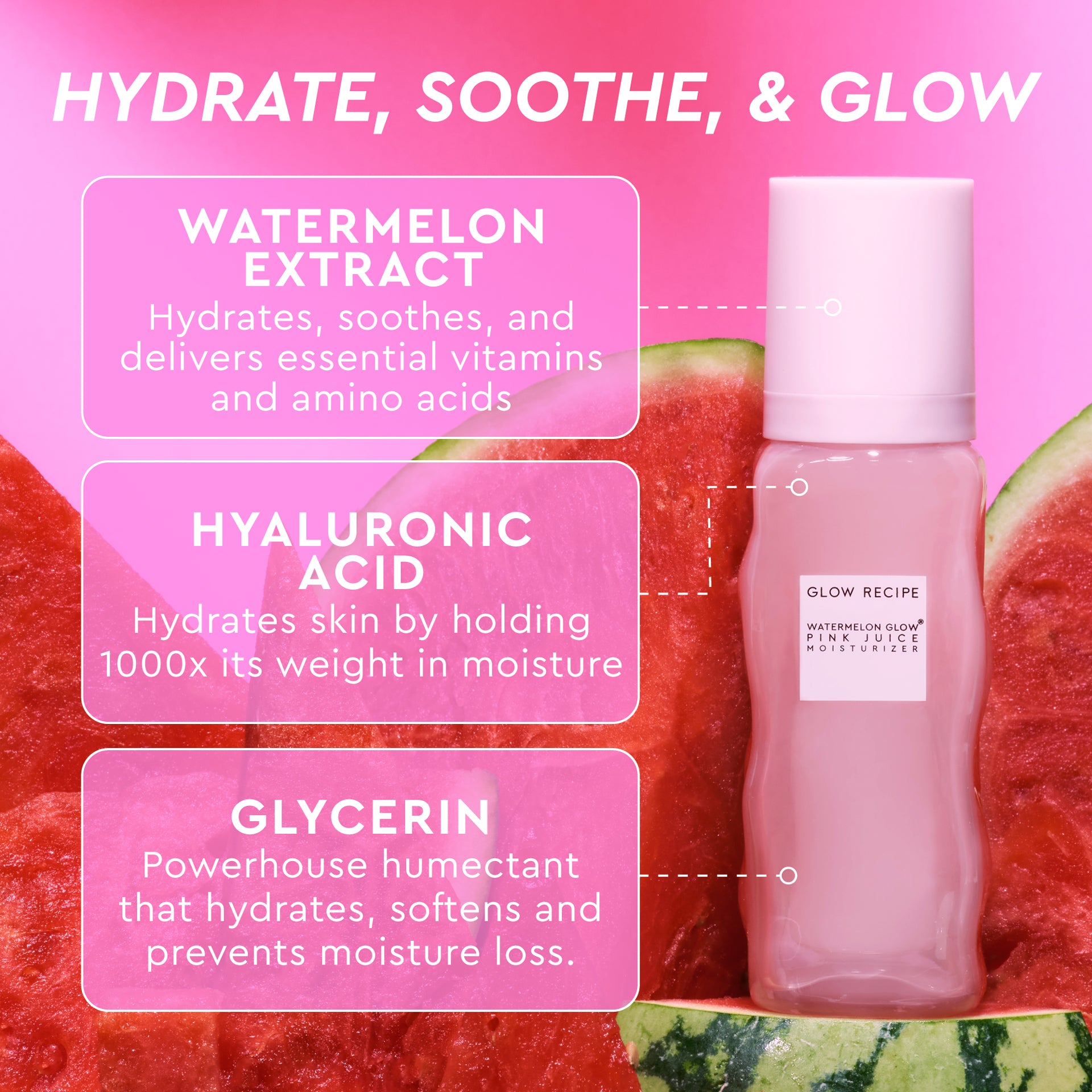 Watermelon Glow Pink Juice Oil-Free Refillable Moisturizer - Image 10
