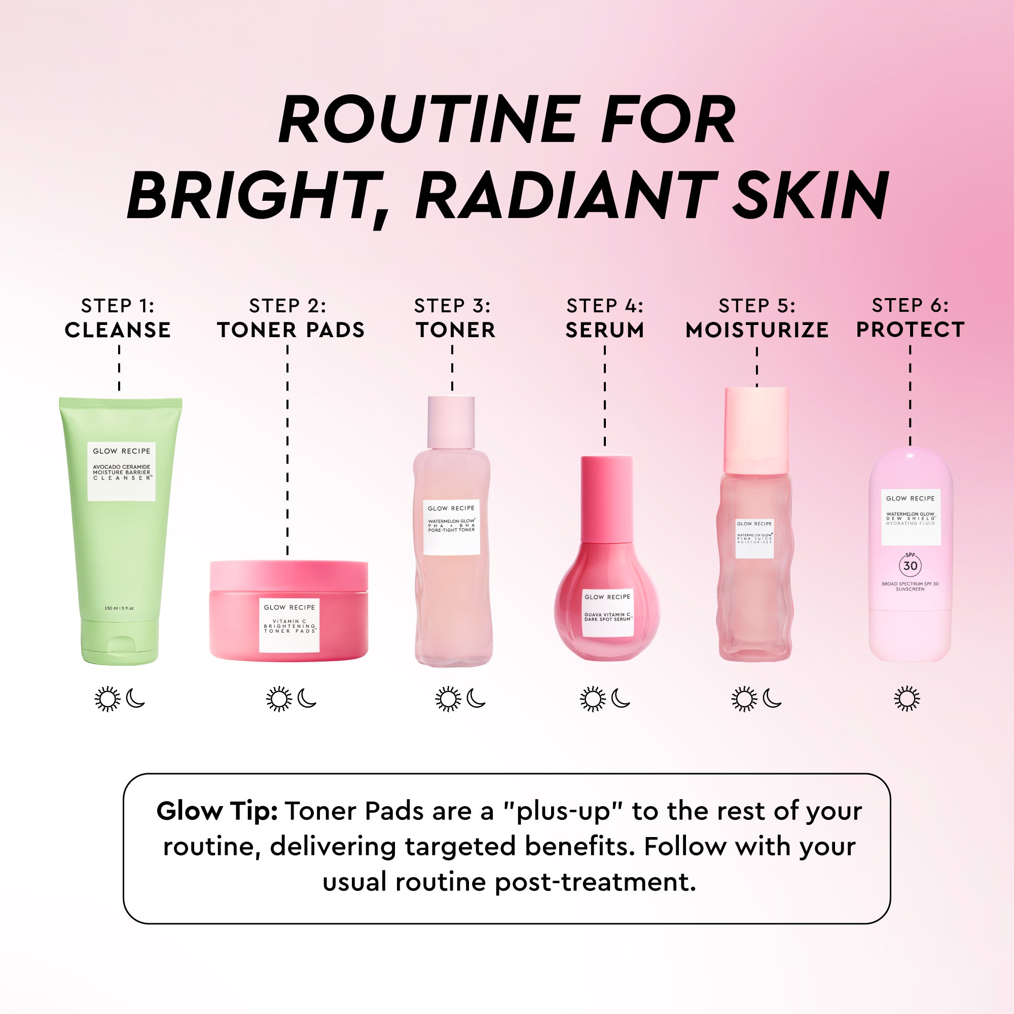 Vitamin C Brightening Korean Toner Pads - Image 9